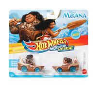 Hot Wheels Racer Verse Veicoli pressofusi con autisti di personaggi ottimizzati per le prestazioni su pista RacerVerse - Maui & Moana