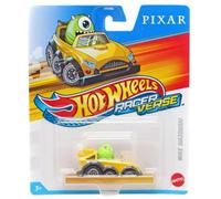 Hot Wheels RacerVerse Car: Mike Wazowski (Monsters Inc.) - Verde, 16,5 cm, unisex, età 3+
