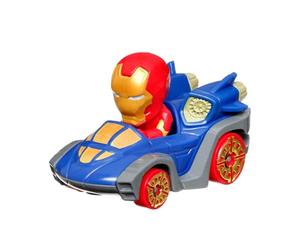 Hot Wheels RacerVerse Die-Cast - Marvel Iron Man Toy Race Car