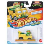 Hot Wheels RacerVerse Michelangelo in Party Wagon 1:64 - Veicolo pressofuso