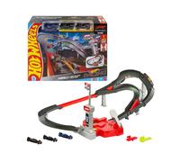 Hot Wheels, pista e macchinine McLaren Formula 1 Team in scala 1:64, Oracle Red Bull Racing e Atlassian Williams Racing, circuito Sprint, JNN32