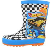 Hot Wheels Ragazzi Stivali Wellington Impermeabile Bambini Con Suole Antiscivolo