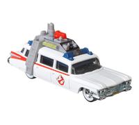 Hot Wheels Real Riders Ghostbusters Classic ECTO-1 Veicolo pressofuso in scala 1:64