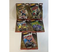 Hot Wheels Real Riders Marvel Series Set Di 5 Modelli DLB45 946L