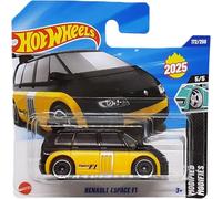 Hot Wheels - Renault Espace F1 - HW Modified 5/5 - JBB76 - Short Card - Nero Giallo - Mattel 2025 - Modello Renault con licenza - 1:64