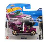 Hot Wheels Rig Storm, veicolo pressofuso viola, collezione Caccia al tesoro, 110/250 con custodia protettiva