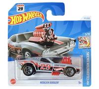 Hot Wheels - Rodger Dodger - HW Celebration Racers 5/10 - HRY99 - Short Card - Grigio - Mattel 2024 - 1:64