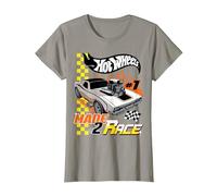 Hot Wheels - Rodger Dodger Made 2 Race Maglietta, Donna, Ardesia, S