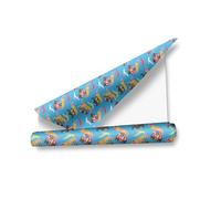 Hot Wheels - Rotolo di carta da regalo per compleanno, 3 m