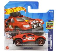 Hot Wheels - Sand Burner - Rally Champs 2/5 - HCX64 - Short Card - Ryu's Rides - rosso - Mattel 2022