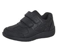 Hot Wheels Scarpe da scuola per bambini da corsa, colore nero, resistenti agli urti, con cinghie di fissaggio facili da toccare