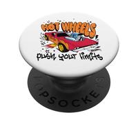 Hot Wheels - Segnalatore Push Your Limits PopSockets PopGrip Adesivo