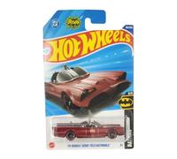 Hot Wheels - Serie TV Batmobile - Batman 3/5 - HYY05 - Short Card - Classic - DC licenza - bordeaux - Mattel 2025 - 1:64