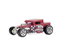 Hot wheels - set 5 veicoli core mattel per l'80° anniversario, macchinine con decorazioni e confezione da collezione