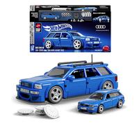 Hot wheels brick shop '94 audi avant rs2 set da costruire 252 pezzi - mattel