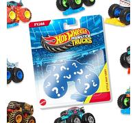 Hot Wheels Set Monster Trucks (i modelli possono variare) | Include un modellino Monster Truck molto amato dai fan, in scala 1:64, e un'auto schiacciata per scontri e schianti, FYJ44