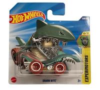 Hot Wheels - Shark Bite - JBC31 - TH - Treasure Hunt - Experimotors 10/10 - Squalo auto con bocca mobile, design in scala 1:64 - Mattel 2025 (229/250) - 1:64