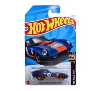 Hot Wheels - Shelby Cobra Daytona Coupe - HW Race Day 5/10 - HTF10 - Short Card - Gulf Design - Good Year - Mattel 2024 - 1:64