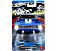 Hot Wheels Silver Series Fast & Furious Dream Lineup - 1969 Camaro [Blu] 4/5-1:64 Scala Diecast veicolo giocattolo