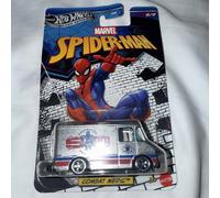 Hot Wheels Silver Series Marvel Spider-man 5/5 Combat Medic GDG83 1:64