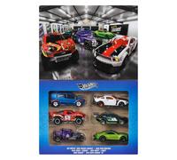 Hot Wheels Silver Series Multipack da 6 HW Legends (stili assortiti) Modelli Die