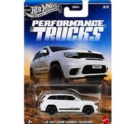 Hot Wheels Silver Series Performance Camion Jeep Grand Cherokee Trackhawk, veicolo pressofuso, 3/5