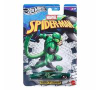 Hot Wheels Silver Series Spider Man Fish'd & Chip'd 4/5 [Scorpion], scala 1:64, veicolo giocattolo pressofuso