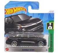 Hot Wheels - Silverado EV EST - HW Green Speed 8/10 - HTD57 - Short Card - GM - Nero - Mattel 2024-1:64
