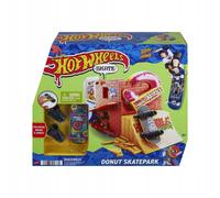 Hot Wheels Skate Donut Skatepark Fingerboard Set con Tony Hawk Board