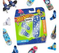 Hot Wheels Skate Fingerboard e Scarpe da Skate Tony Hawk (stili variabili) | Progettati in collaborazione con Tony Hawk: 1 fingerboard per dita e 1 paio di scarpe da skate rimovibili, HGT46