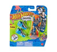 Hot Wheels Skate Skateboard con scarpe per le dita