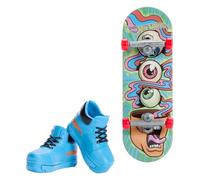 Hot Wheels, Skate, Skateboard Eye Baller™ con tennis, Giocattoli per bambini, Età 5 anni in avanti, Giocattolo, Mattel