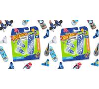 Hot Wheels Skate - Tony Hawk fingerboard e scarpe da skate removibili, progettato in collaborazione con Tony Hawk (Un set a sorpresa tra stili assortiti), giocattolo per bambini 5+ anni, HGT46