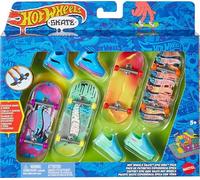 Hot Wheels Skate Tony Hawk - Set di 4 pattini da skate completamente assemblati, 2 paia di scarpe da skate, 1 set esclusivo (gli stili possono variare)