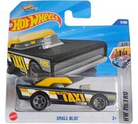 Hot Wheels - Small Bloc - HW Metro 2/5 - HYX56 - Short Card - Netflix Let's Race - Taxi - Mattel 2025-1:64