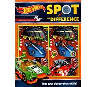Hot Wheels - Spot the Difference - Test Your Observation Skills! - Picture Puzzles Book