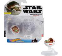 Hot Wheels Star Wars Starships - Veicolo in metallo - The Mandalorian The Child, Hover Pram
