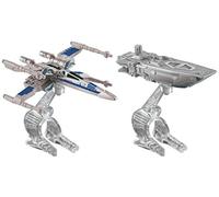 Hot Wheels Star Wars: The Force Awakens First Order Transporter vs. X-Wing Fighter Starship 2-Pack by