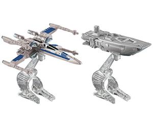 Hot Wheels Star Wars: The Force Awakens First Order Transporter vs. X-Wing Fighter Starship 2-Pack by