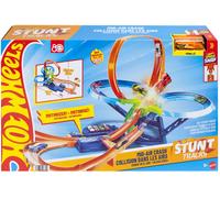 Hot Wheels Stunt Tracks - Mid-Air Crash - 1 pz.