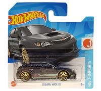 Hot Wheels - Subaru WXR STI - HW J-Imports 2/10 - HKK63 - Short Card - Grigio metallizzato - Mattel 2023