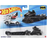 Hot Wheels Super Rigs Batmobile Hauler, veicolo pressofuso scala 1:64