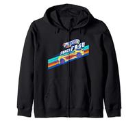 Hot Wheels Super Veloce Felpa con Cappuccio