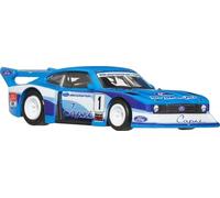 Hot Wheels Team Transport #88 Ford Capri Gr5 & Fleet Flyer, Real Riders, Metallo/Metallo, Scala 1:64