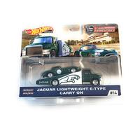 Hot Wheels Team Transport Jaguar Lightweight E-Type Carry On Vehicle