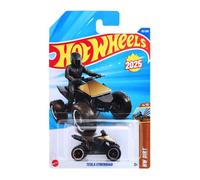 Hot Wheels Tesla Cyberquad HYX91 HW Dirt 4/10 Short Card Nero Oro Tesla Licenza Mattel 2025 1:64