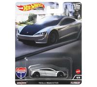 Hot Wheels TESLA ROADSTER Realriders Car Scala 1:64 6cm HCK02