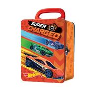 Hot Wheels Tin Car Storage Case - Rosso