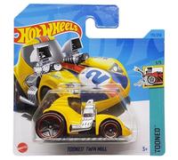 Hot Wheels - Tooned Twin Mill - Tooned 1/5 - HKJ84 - Short Card - Giallo - Mattel 2023 - 1:64