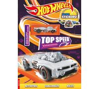 Hot Wheels™: Top Speed (with stickers and Rodger Dodger 2.0™ car model): Top Speed Sticker Activity Book (Toy Car Included)
